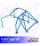 Roll Cage MAZDA RX-8 (SE3P) 4-doors Coupe FULL CAGE V3