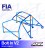 Roll Cage SEAT Marbella (Tipo 141) 3-doors Hatchback BOLT IN V2