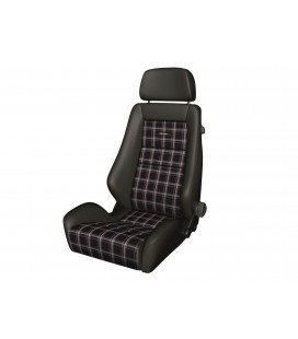 Recaro Racing Seat Classic Line LX Leather black / Karo