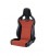 Recaro Racing Seat Cross Sportster CS with heating Artificial leather black / Dinamica red