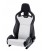 Recaro Racing Seat Sportster CS SAB with heating Artificial leather black / Dinamica silver