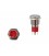 Switch 304SS 10A 19mm ON-OFF White