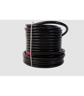 Aeromotive PTFE SS Braided Fuel Hose - Black Jacketed - AN-08 x 12ft