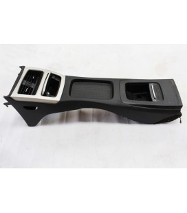 BMW E92 rear tunnel silver decor