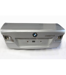 BMW E92 silver flap