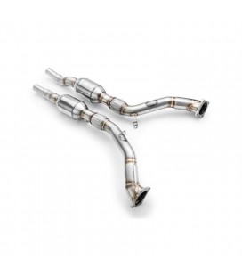 Downpipe AUDI A6, S4, RS4 B5 2.7 T S6, Allroad C5 2.7 T + CAT Euro 3