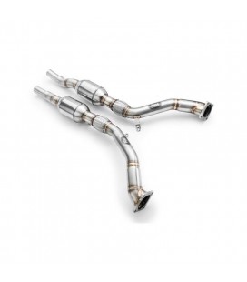 Downpipe AUDI A6, S4, RS4 B5 2.7 T S6, Allroad C5 2.7 T + CAT Euro 4