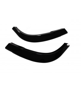 Front Splitter Mercedes Benz W204 12-14 Gloss Black