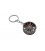 Black Rim Keychain Custom with caliper