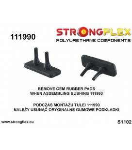 116250B: Full suspension polyurethane bush kit