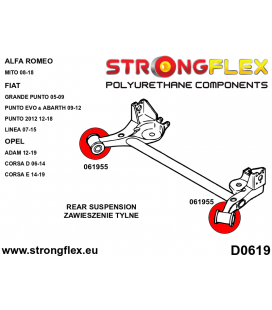 066040A: Full suspension bush kit SPORT