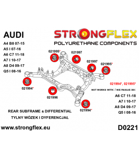 021994B: Rear subframe - front bush