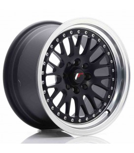 JR Wheels JR10 15x8 ET20 4x100/108 Matt Black w/Machined Lip