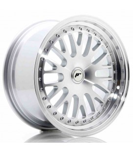 JR Wheels JR10 17x8 ET35 Blank Silver Machined Face