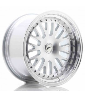 JR Wheels JR10 17x9 ET25-30 Blank Silver Machined Face