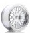 JR Wheels JR10 17x9 ET25-30 Blank Silver Machined Face
