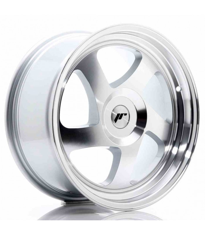 JR Wheels JR15 17x8 ET35 Blank Silver Machined