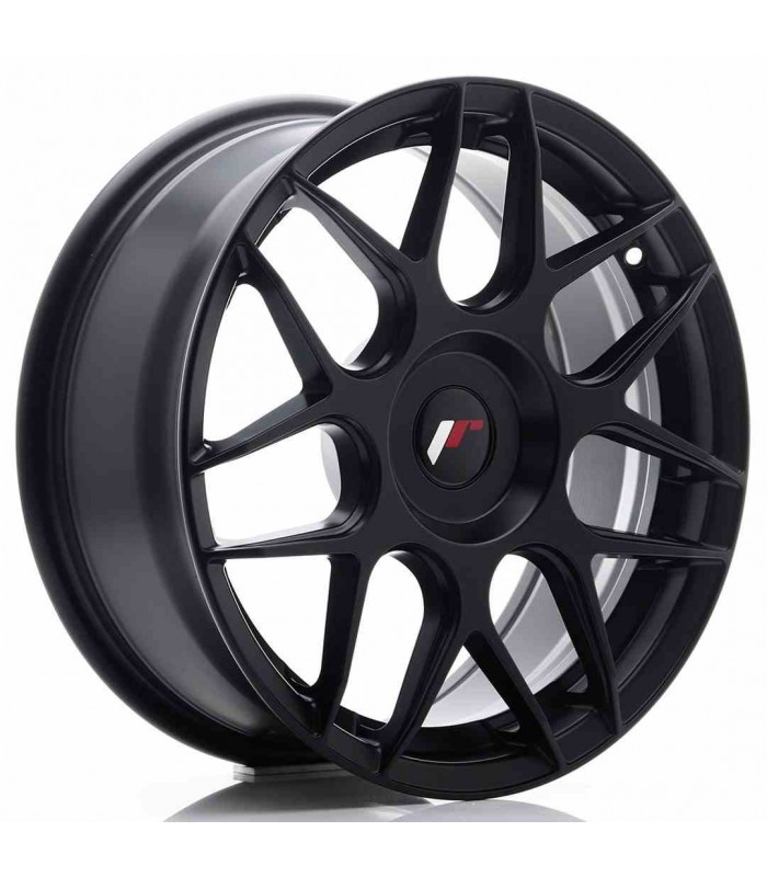 JR Wheels JR18 17x7 ET20-40 Blank Matt Black