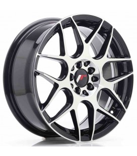JR Wheels JR18 17x7 ET40 4x100/114 Black Machined