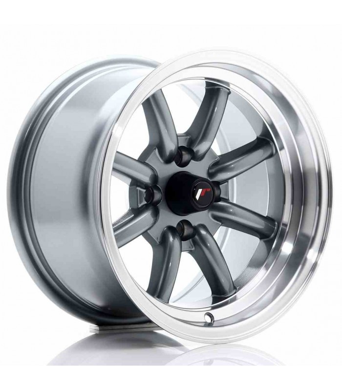 JR Wheels JR19 14x8 ET-13 4x100 Gun Metal