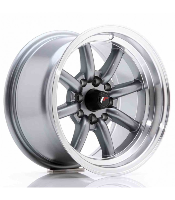 JR Wheels JR19 14x8 ET-13 4x100/114 Gun Metal
