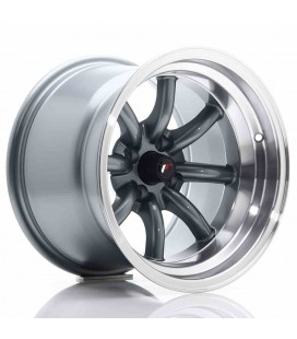 JR Wheels JR19 15x10,5 ET-32 4x100 Gun Metal