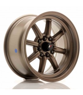 JR Wheels JR19 15x8 ET0 4x100/114 Matt Bronze