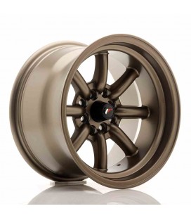JR Wheels JR19 15x9 ET-13 4x100/114 Matt Bronze
