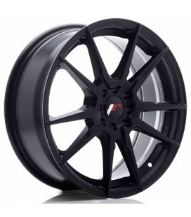JR Wheels JR21 17x7 ET40 4x100/114 Matt Black