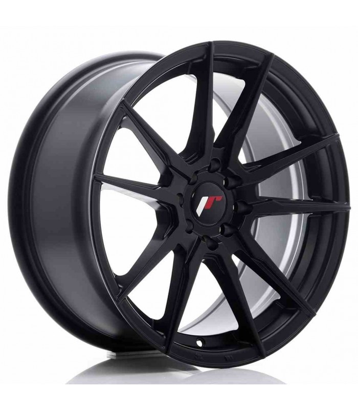 JR Wheels JR21 17x8 ET35 5x108/112 Matt Black