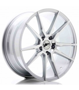 JR Wheels JR21 19x8,5 ET40 5x114,3 Silver Machined Face