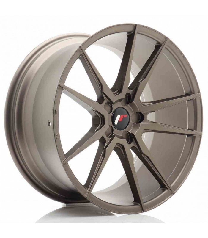 JR Wheels JR21 20x10 ET40 5H BLANK Matt Bronze
