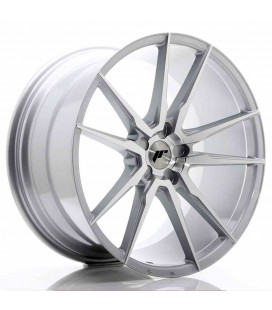 JR Wheels JR21 21x11 ET15-55 5H BLANK Silver Machined Face