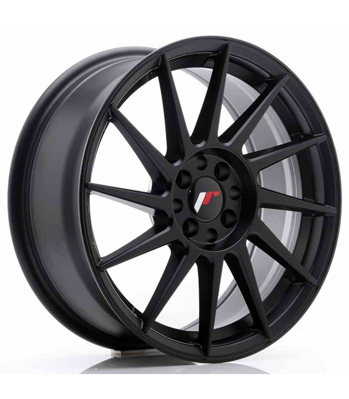 JR Wheels JR22 17x7 ET35 4x100/114 Matt Black
