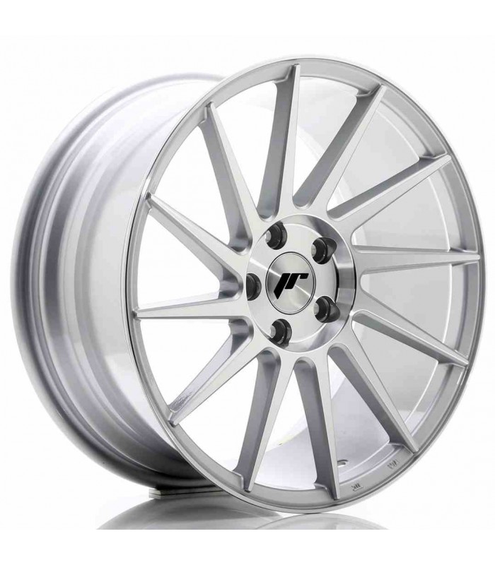 JR Wheels JR22 18x8,5 ET40 5x112 Silver Machined Face