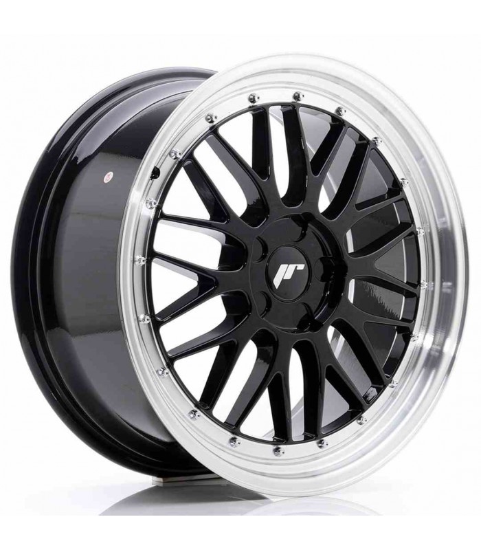 JR Wheels JR23 19x8,5 ET20-50 5H BLANK Gloss Black w/Machined Lip