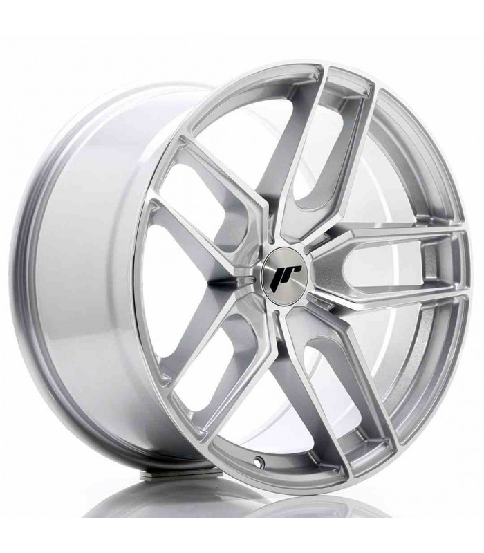 JR Wheels JR25 18x9,5 ET20-40 5H BLANK Silver Machined Face