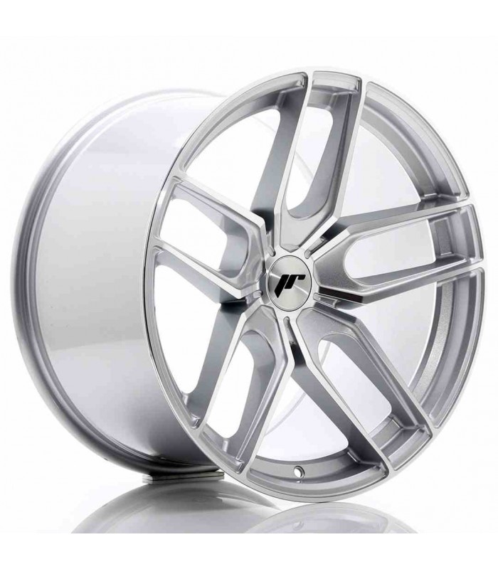 JR Wheels JR25 19x11 ET20-40 5H BLANK Silver Machined Face
