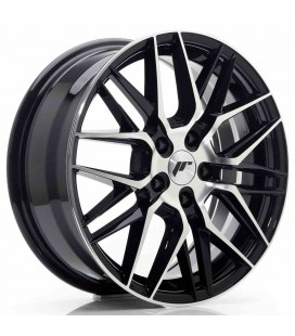 JR Wheels JR28 17x7 ET35 5x100 Gloss Black Machined Face
