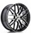 JR Wheels JR28 18x7,5 ET40 5x112 Gloss Black Machined Face