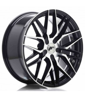 JR Wheels JR28 18x8,5 ET20-40 5H BLANK Gloss Black Machined Face