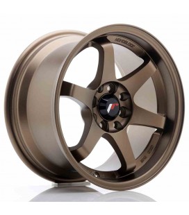 JR Wheels JR3 15x8 ET25 4x100/108 Anodized Bronze