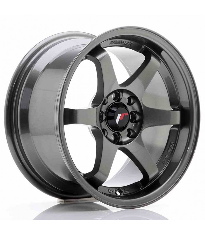 JR Wheels JR3 15x8 ET25 4x100/108 Gun Metal