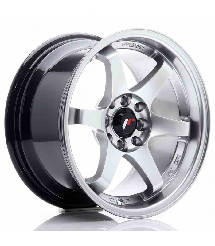 JR Wheels JR3 15x8 ET25 4x100/108 Hyper Silver