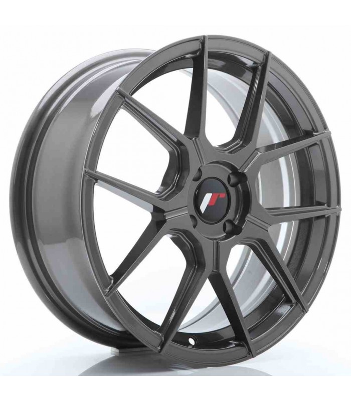 JR Wheels JR30 17x7 ET40 4x100 Hyper Gray