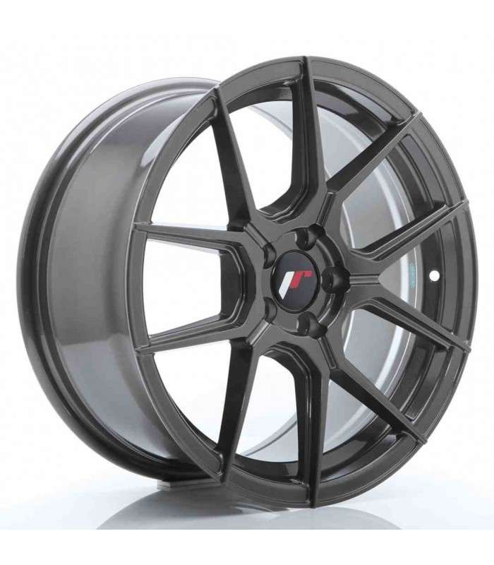 JR Wheels JR30 17x8 ET40 5x100 Hyper Gray