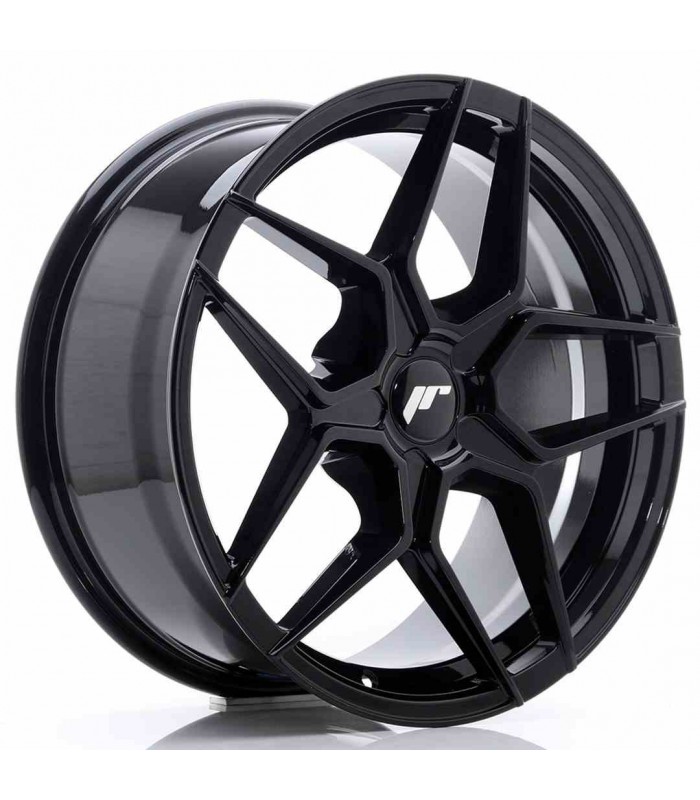 JR Wheels JR34 18x8 ET20-42 5H BLANK Glossy Black