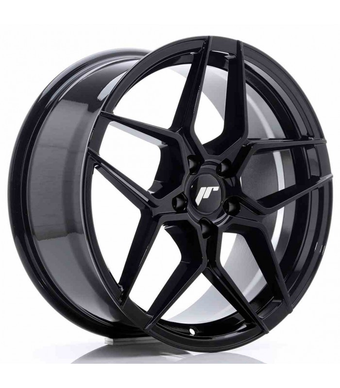 JR Wheels JR34 18x8 ET42 5x112 Glossy Black