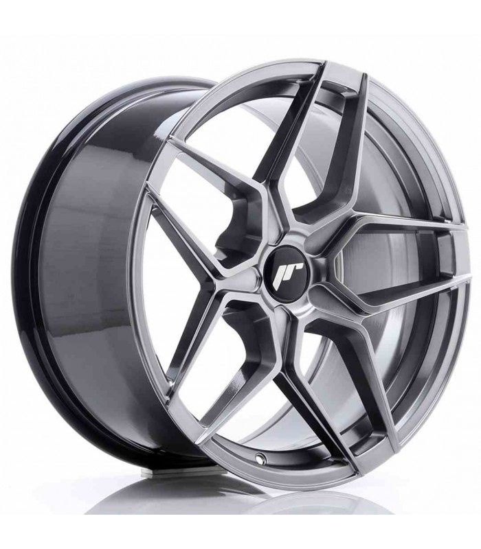 JR Wheels JR34 18x9 ET20-42 5H BLANK Hyper Black
