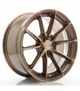 JR Wheels JR37 17x8 ET40 4x100 Platinum Bronze